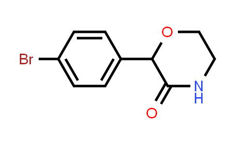2-(4-Bromophenyl)morpholin-3-one
