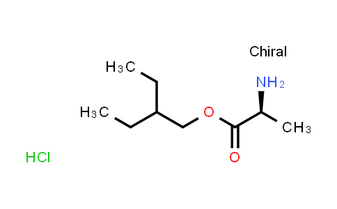 HA10795 |  946511-97-3  |  (S)-2-ethylbutyl 2-aminopropanoate hydrochloride