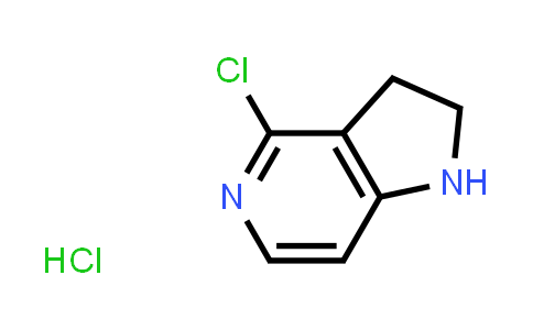 4-Chloro-2,3-dihydro-1h-pyrrolo[3,2-c]pyridine hydrochloride