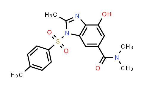 7-Hydroxy-N,n,2-trimethyl-3-tosyl-3H-benzo[D]imidazole-5-carboxamide