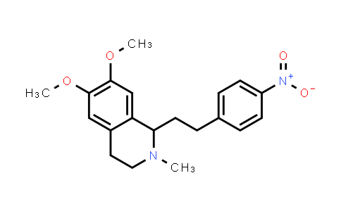 6,7-Dimethoxy-2-methyl-1-(4-nitrophenethyl)-1,2,3,4-tetrahydroisoquinoline