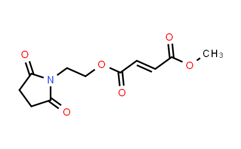 4-O-[2-(2,5-Dioxopyrrolidin-1-YL)ethyl] 1-O-methyl (E)-but-2-enedioate