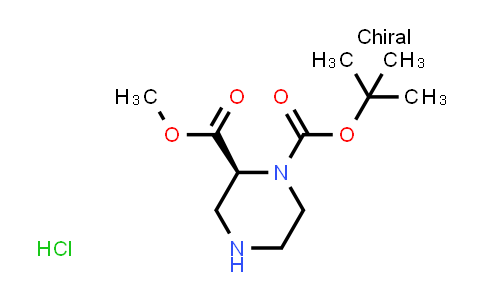(S)-1-Tert-butyl 2-methyl piperazine-1,2-dicarboxylate hydrochloride