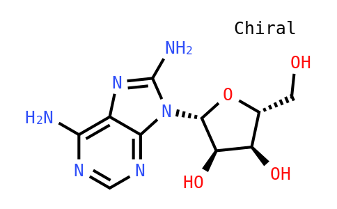 (2R,3R,4S,5R)-2-(6,8-Diaminopurin-9-YL)-5-(hydroxymethyl)oxolane-3,4-diol