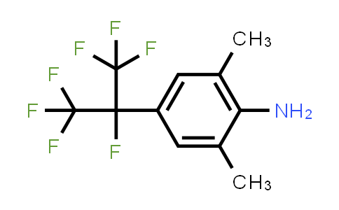 2,6-Dimethyl-4-(perfluoropropan-2-yl)aniline