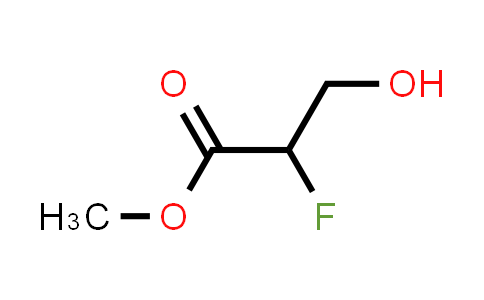 2-Fluoro-3-hydroxypropanoic acid methyl ester