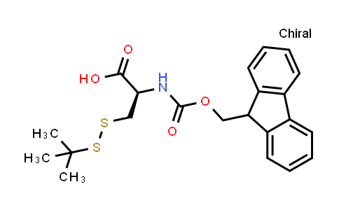 (2R)-3-(Tert-butyldisulfanyl)-2-(9H-fluoren-9-ylmethoxycarbonylamino)propanoic acid