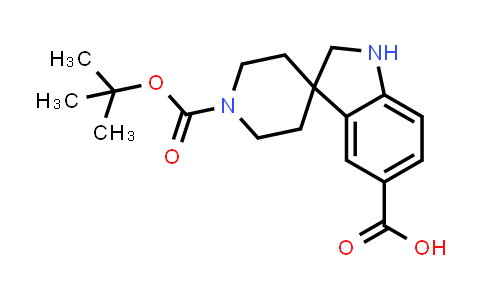 1'-[(2-Methylpropan-2-YL)oxycarbonyl]spiro[1,2-dihydroindole-3,4'-piperidine]-5-carboxylic acid