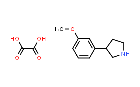 HA10539 | 1610028-40-4 | 3-（3-methoxyphenyl）pyrrolidine oxalate