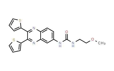 HA10567 | 508186-14-9 | 1-(2,3-di(thiophen-2-yl)quinoxalin-6-yl)-3-(2-methoxyethyl)urea