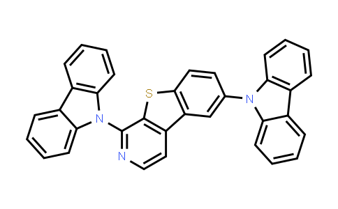 HA10768 | 1235872-83-9 | 1,6-Di(9H-carbazol-9-yl)[1]-benzothieno[2,3-c]pyridine
