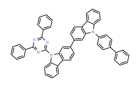 9-[1,1′-Biphenyl]-4-yl-9′-(4,6-diphenyl- 1,3,5-triazin-2-yl)-2,2′-bi-9H-carbazole