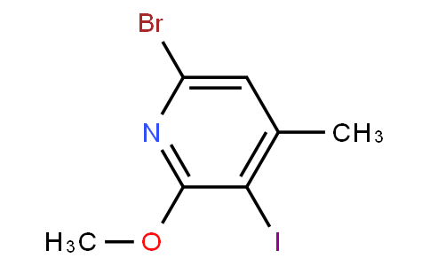 6-Bromo-3-iodo-2-methoxy-4-methylpyridine
