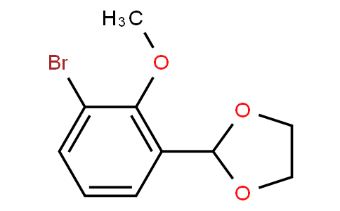HB10654 | 2-(3-Bromo-2-methoxyphenyl)-1,3-dioxolane