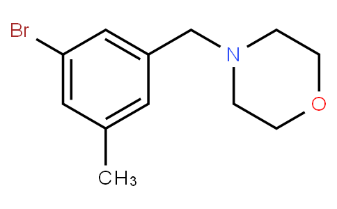 HB10667 | 1704073-29-9 | 4-(3-Bromo-5-methylbenzyl)morpholine