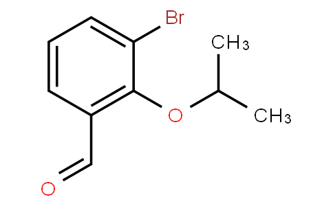 HB10678 | 1247624-28-7 | 3-Bromo-2-(propan-2-yloxy)benzaldehyde
