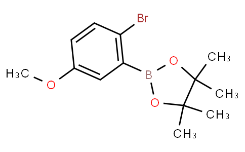 HB10751 | 1256781-58-4 | 2-Bromo-5-methoxyphenylboronic acid pinacol ester