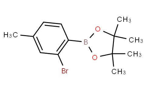 HB10755 | 1595077-97-6 | 2-Bromo-4-methylphenylboronic acid pinacol ester
