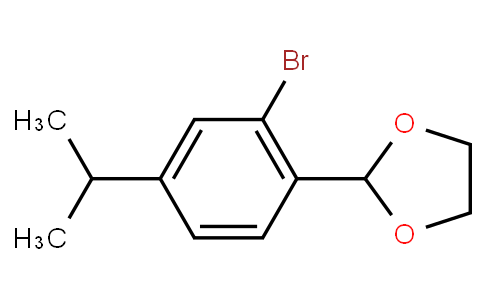 2-(2-Bromo-4-propan-2-ylphenyl)-1,3-dioxolane