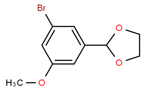 HB10761 | 2221811-97-6 | 2-(3-Bromo-5-methoxyphenyl)-1,3-dioxolane
