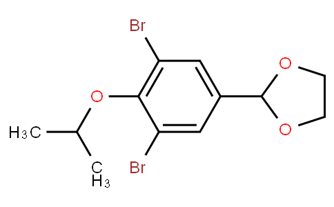 HB10765 | 2221812-17-3 | 2-[3,5-Dibromo-4-(propan-2-yloxy)phenyl]-1,3-dioxolane
