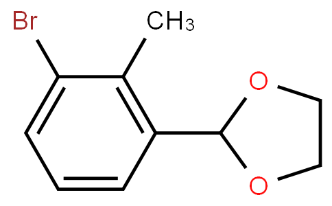 HB10770 | 106965-50-8 | 2-(3-Bromo-2-methylphenyl)-1,3-dioxolane