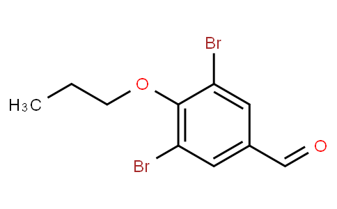 3,5-Bibromo-4-propoxybenzaldehyde