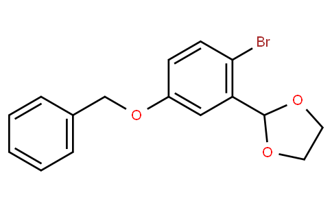 HB10802 | 173427-53-7 | 2-[2-Bromo-5-(phenylmethoxy)phenyl]-1,3-dioxolane