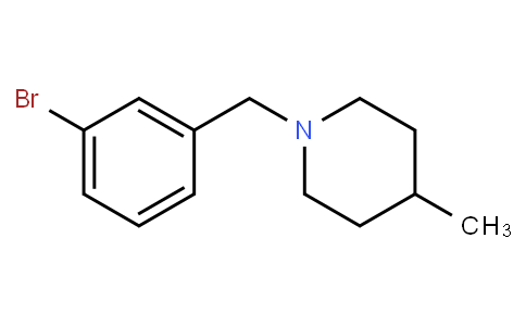 1-(3-Bromobenzyl)-4-methylpiperidine