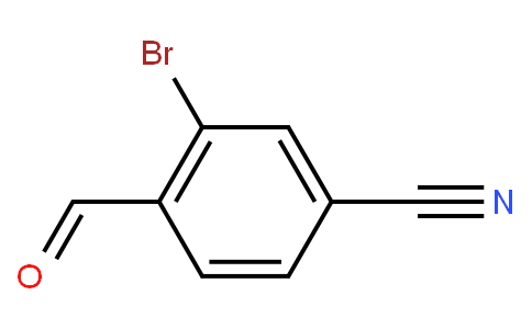 2-Bromo-4-cyanobenzaldehyde
