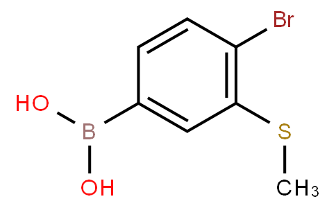 HB10865 | 4-Bromo-3-(methylthio)phenylboronic acid