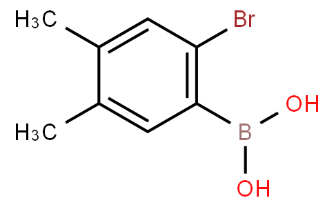 2-Bromo-4,5-dimethylphenylboronic acid