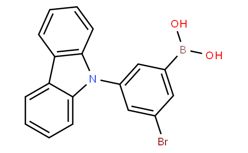 HB10907 | 2084131-60-0 | 3-Bromo-5-(9H-carbazol-9-yl)-phenylboronic acid