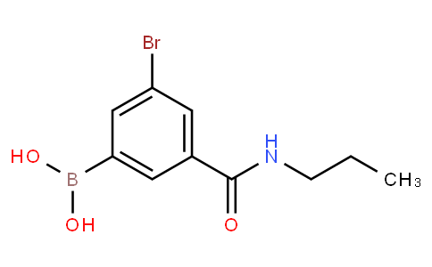 HB10914 | 2121512-78-3 | 5-Bromo-3-(N-propylaminocarbonyl)phenylboronic acid
