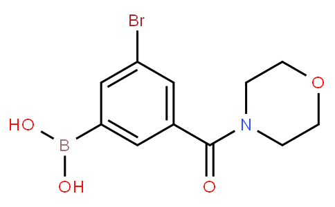HB10916 | 2121512-75-0 | 5-Bromo-3-(morpholine-4-carbonyl)phenylboronic acid