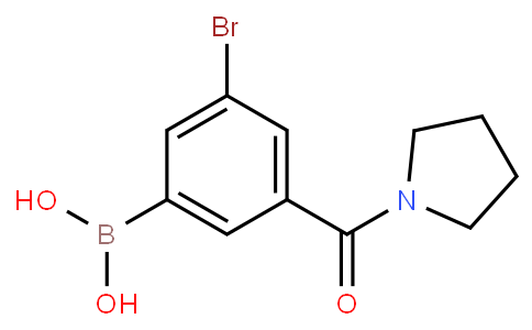 HB10918 | 2121514-36-9 | 5-Bromo-3-(pyrrolidine-1-carbonyl)phenylboronic acid