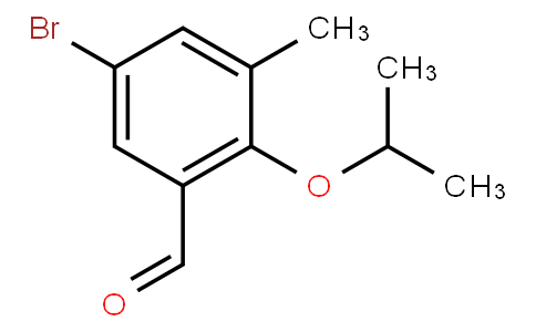 HB10931 | 1564722-77-5 | 5-Bromo-3-methyl-2-(propan-2-yloxy)benzaldehyde