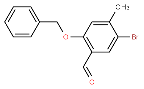 HB10938 | 1823782-49-5 | 2-(Benzyloxy)-5-bromo-4-methylbenzaldehyde