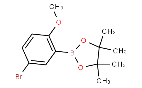 HB10993 | 868629-78-1 | 2-(5-Bromo-2-methoxyphenyl)-4,4,5,5-tetramethyl-1,3,2-dioxaborolane