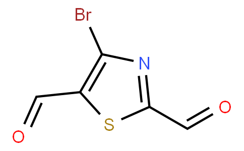 HB11180 | 1809161-49-6 | 4-Bromo-2,5-thiazoledicarboxaldehyde