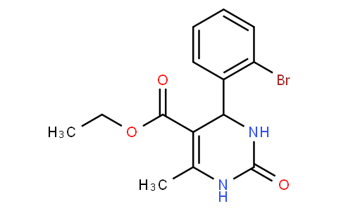 HB11250 | 283593-06-6 | Ethyl 4-(2-bromophenyl)-6-methyl-2-oxo-1,2,3,4-tetrahydropyrimidine-5-carboxylate
