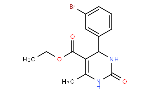 HB11261 | 202277-52-9 | Ethyl 4-(3-bromophenyl)-6-methyl-2-oxo-1,2,3,4-tetrahydropyrimidine-5-carboxylate