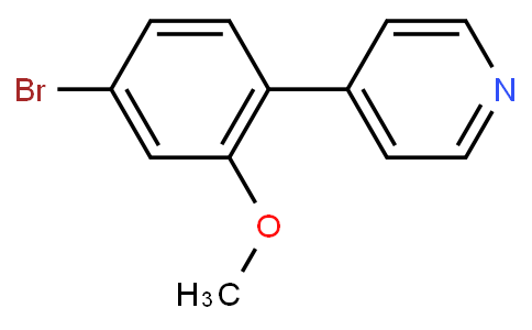 HB11289 | 1449008-05-2 | 4-(4-Bromo-2-methoxyphenyl)-pyridine