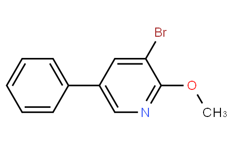 HB11323 | 1428234-54-1 | 3-Bromo-2-methoxy-5-phenylpyridine