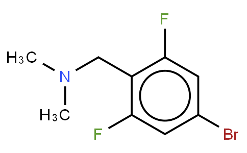 HB11346 | 1247006-25-2 | 4-Bromo-2,6-diflluoro-N,N-dimethyl-benzenemethanamine
