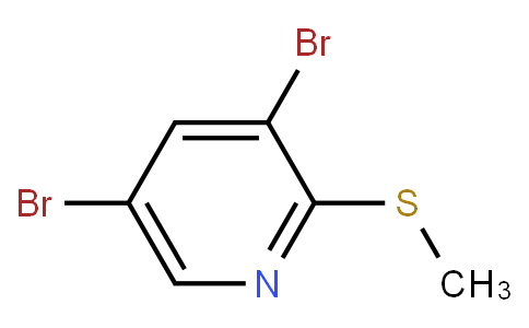 HB11373 | 1288990-60-2 | 3,5-Dibromo-2-(methylthio)pyridine