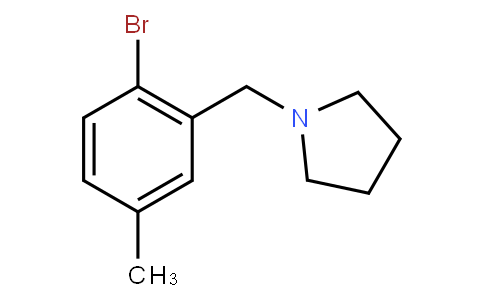 HB11375 | 1414870-81-7 | 1-[(2-Bromo-5-methylphenyl)methyl]-pyrrolidine