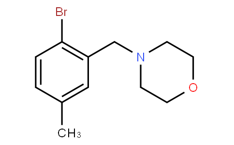 HB11377 | 1414870-51-1 | 4-[(2-Bromo-5-methylphenyl)methyl]-morpholine