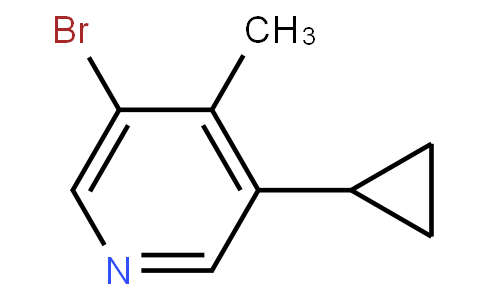 HB11384 | 1404367-13-0 | 5-Bromo-3-cyclopropyl-4-methylpyridine