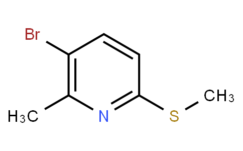 HB11393 | 1289058-21-4 | 5-Bromo-6-methyl-2-methylthiopyridine